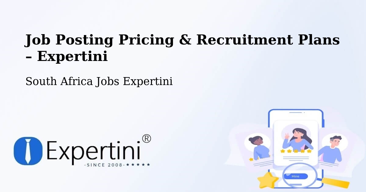 Job Posting Pricing & Recruitment Plans – Retreat - Retreat, South Africa Jobs Expertini